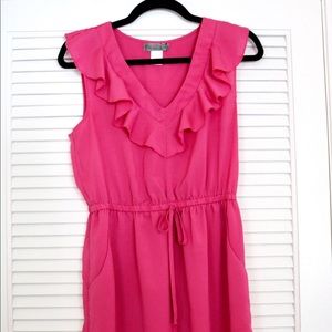 Pink Dress With Pockets